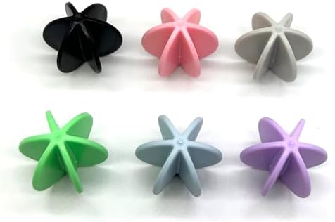 6 Pcs Mutilcolor Replacement Plastic Shaker Ball Whisk Protein Shaker Mixer Mixing Ball Drinking Bottle Cup Shaker (Diameter: 1.49inches/3.8cm)(6 Colors)