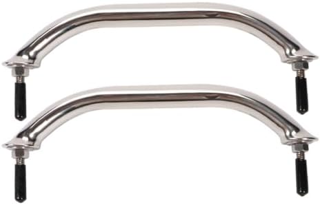 Boat Grab Bar 304 Stainless Steel Polished Grab Handle Handrail Hardware Multipurpose (2PCS)