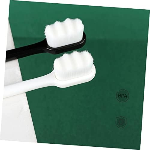 2pcs Gentle Bristle Toothbrush Gum Care Toothbrush Long Handle Tooth Cleaning Tool
