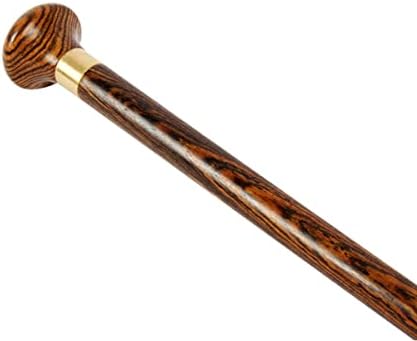 Wood Walking Cane for Men & Women,Fashionable Walking Stick, Handmade Wooden Cane,Retro Cane,Wood Carved Crutch,for Fathers Mothers (Size : 85cm/33in-92cm/36in)
