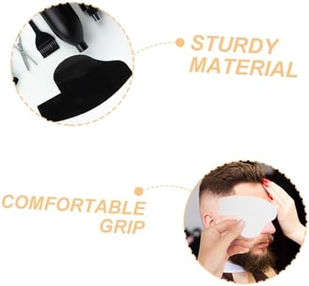 Pcs Barber Beard Filler Hairline Card for Beard Stencil Tool Barber Line up Tool