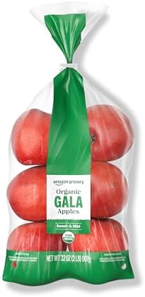 Amazon Grocery, Organic Gala Apples, 2 Lb