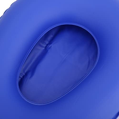 Medical Inflatable Bed Pan Anti-Bedsore Toilet Urinal for Elderly Bedridden Washable PU Material Portable Air Inflation with Pump Ergonomic Plastic Bottom Long-Term Use Paralysis Fractures