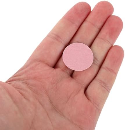 FRCOLOR Professional Nail Sandpaper Polishing Discs Set 25mm 2 Sets 80# 150# 240# Grits for Manicure Pedicure Dead Skin Removal Foot Callus Care Nail Drill Accessories