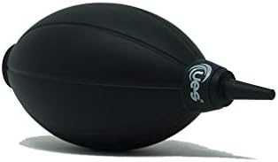 UES Camera Air Blower Dust Blaster for DSLR, SLR, Mirrorless Camera Lens & Sensor Cleaning | Premium Rubber Squeeze Bulb Dust Pump for Keyboards, Watches, Coffee Grinders & Electronics - Black