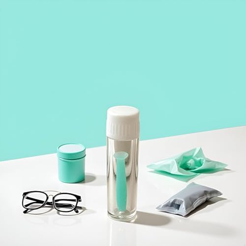 Green Contact Lens Remover Tool, Silicone Plunger for Soft and Hard Lenses, Multipurpose Accessory Soft Contact Lens Helper Tool (1)