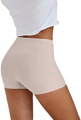 SHARICCA BoyShorts Panties for Women Seamless Soft Boy Shorts Underwear Short Boxer Briefs Anti Chafing Multiple Pack