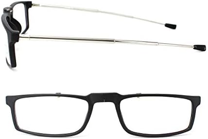 Folding Reading Glasses - Foldable Portable Readers For Men Women With Case 2 Pairs 2.00