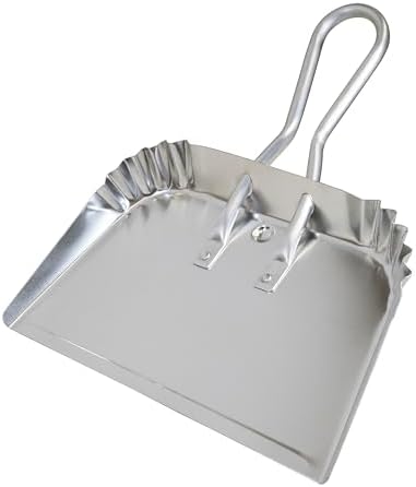 Quickie Bulldozer 17" Aluminum Dust Pan, for Heavy Duty Dusting and Debris Collection