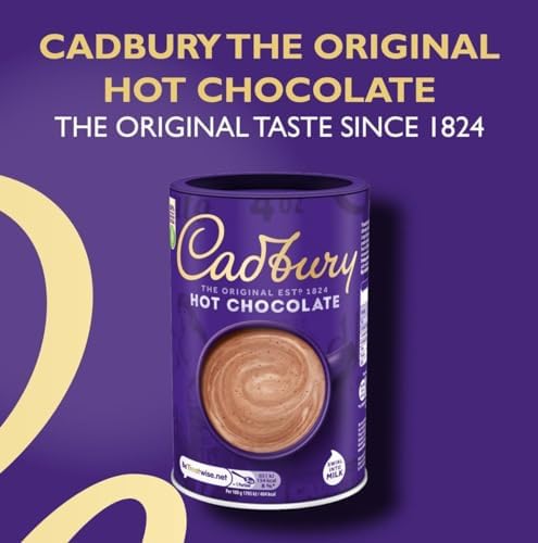 Cadbury Original Drinking Hot Chocolate 500g (Pack of 1)