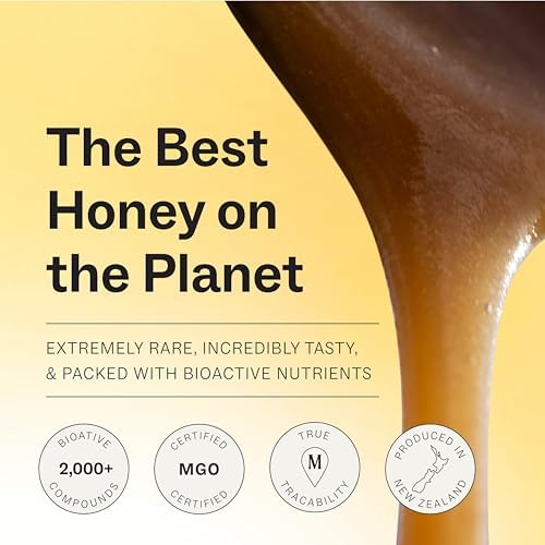 Manukora Raw Manuka Honey MGO 850+, New Zealand Honey, Superfood, 2000+ Natural Compounds, Non-GMO, Monofloral, 3rd-Party Tested, Glyphosate Residue Free, Traceable Hive-to-Hand, Immune and Digestive Support, 250g