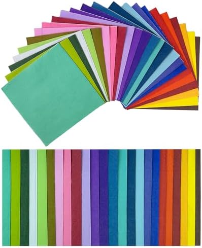 24 colors Cocktail Napkins 5 * 5inch disposable Beverage Napkin paper for Cocktail, Wedding, Dinner,Brithday Party Dessert Wine Paper Napkins( 120 Count)