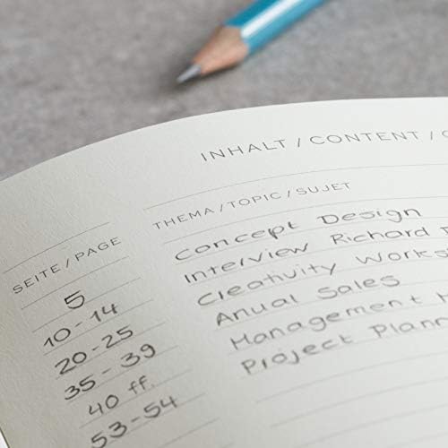 LEUCHTTURM1917 - 120G Special Edition - Medium Hardcover Notebook - 203 Numbered Pages with 120gsm Paper (Navy, Ruled)
