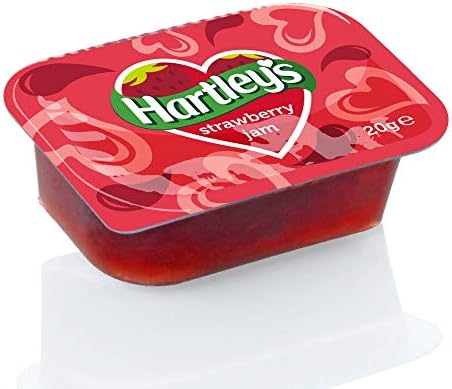 Hartleys Strawberry Jam Portions - 1x100x20g