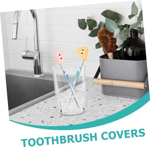 Beaupretty 3Pcs Toothbrush Head Covers Durable Plastic Caps for Manual Electric Toothbrushes Travel Friendly Organizers Clean Storage for Bathroom Use