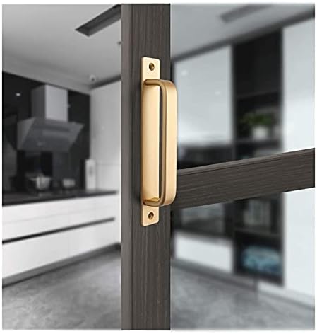 Drawer Handles Furniture Hardware Pull Aluminium Alloy Push Plate Sliding Barn Door Garden Shed Pull Handles Furniture Cupboard Cupboard