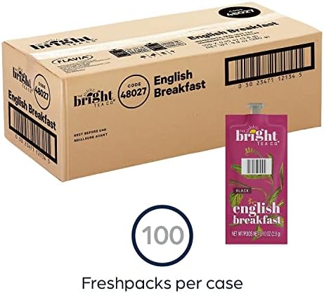 Bright Tea Co. B507 Bright Tea English Breakfast, 10/CT, Red