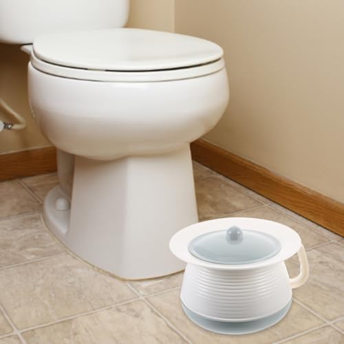 Bed Pan Urinal Pot with Handle and Secure Lid 8.07In Portable Potty Urine Bottle for Adult Elderly Pregnant Women Household Use