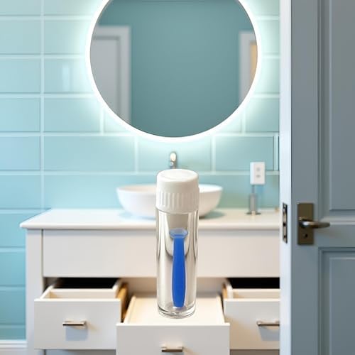 Soft Silicone Contact Lens Insertion Tool, Contact Lens Applicator, Soft and Hard Lenses Multifunction Portable Tool Supplies, Easy Plunger Remover, Contact Lens Care (Blue)