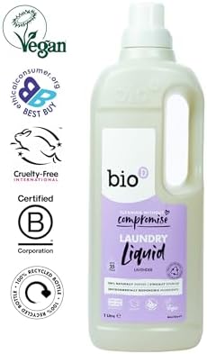 Bio-D Laundry Liquid Lavender Concentrated Non Bio 1 Litre