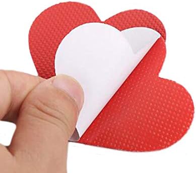 10 Pairs Heart Shape Anti Slip High Heel Shoes Sole Protector Pads Sticker Non Slip Grip Cushion Stickers