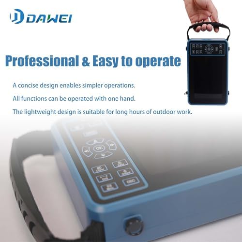 DAWEI Vet Ultrasound Machine for Pregnancy Veterinary Ultrasound Scanner with 3.5Mhz Convex Probe for Sheep,Goat,Pig