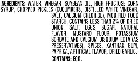Kraft Tartar Sauce, 12 fl oz Bottle
