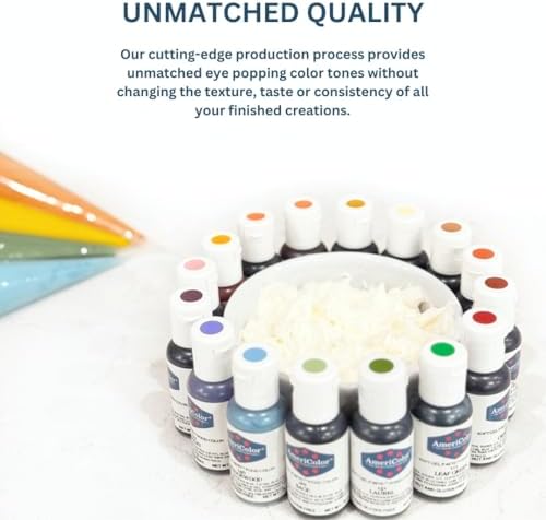 AmeriColor, Egg Yellow, .75 Ounce Bottle, Soft Gel Paste Food Color