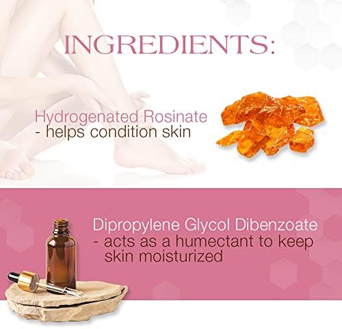 Gigi Crème Wax – Microwave Hair Removal Wax for Face & Body Sensitive Skin, Gentle Smooth Formula, At-Home Waxing, 8 oz