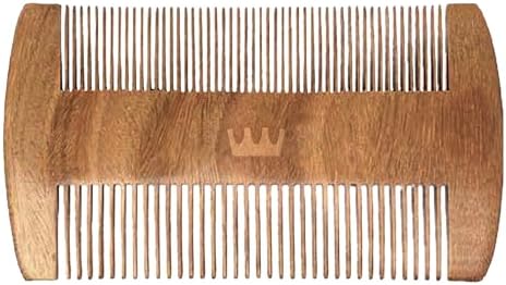 Cremo Beard Accessories, Dual-Sided Beard Comb Made from Verawood - Shape, Style And Groom Any Length Facial Hair