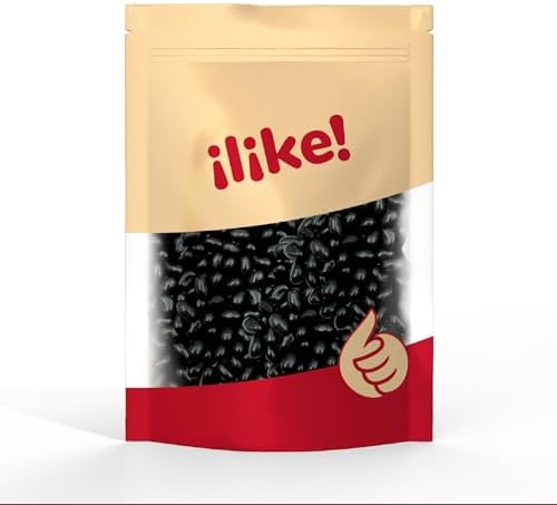 Black Licorice Jelly Beans | 2-Pound Pack | Licorice Candy | Black Jelly Beans for Holiday Buffets, Gifting, and Dessert Decorating | Old Fashioned Chewy Candy
