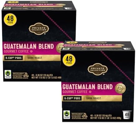 Generic Private Selection Guatemalan Blend Dark Coffee K-Cup Pods 48 K-Cups