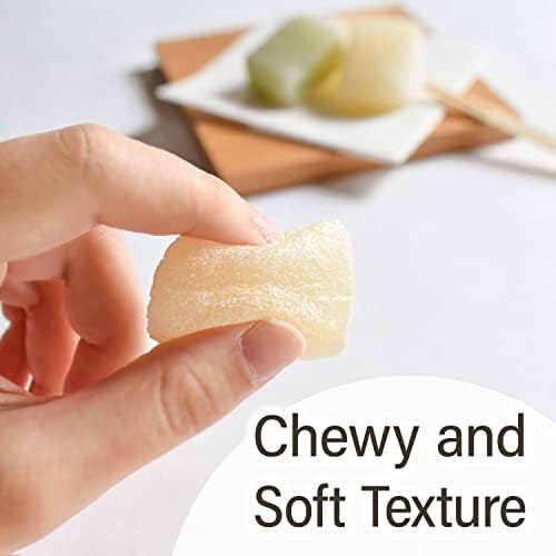 YAMASAN KYOTO UJI Japanese Mochi Candy - Habutae Mochi - Artisanally Soft & Delicate Individually Wrapped Candy 300g