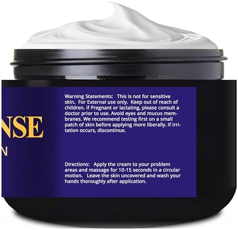 Essentially KateS Frankincense Massage Lotion 4 Fl Oz - Infused with Ceramid 1, 3 and 6II - Fight stifffness in Knees, Elbows, Hips, Hands, Shoulders and Legs.
