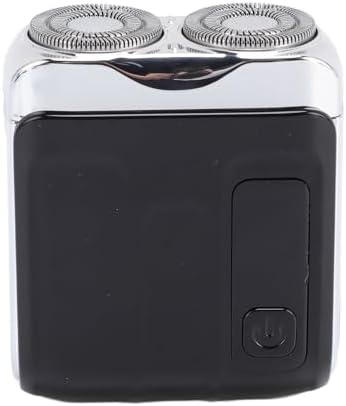 Electric Trimmer Pocket Size, LED Digital Dye Mini Ergonomic Beard Trimmer (Black)