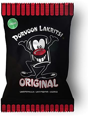 5 x 300g Porvoon Lakritsi Liquorice candy bagvegan