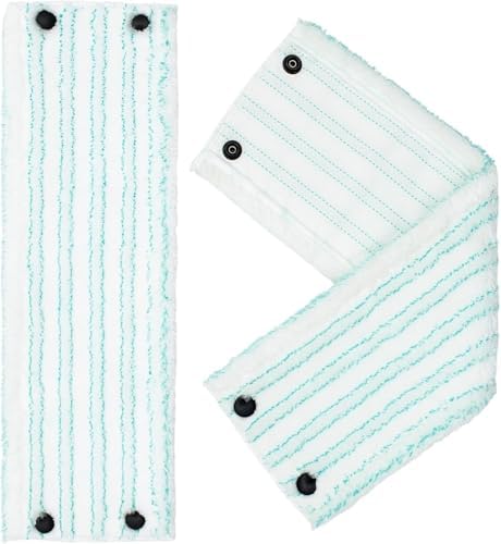 Mop Covers, Compatible For Leifheit,Clean Twist M Micro Duo, Reusable Mop Pad 42CM(4PCS)