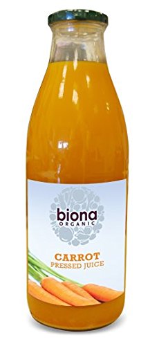 Biona Organic Carrot Pressed Juice 1L (Pack of 6)