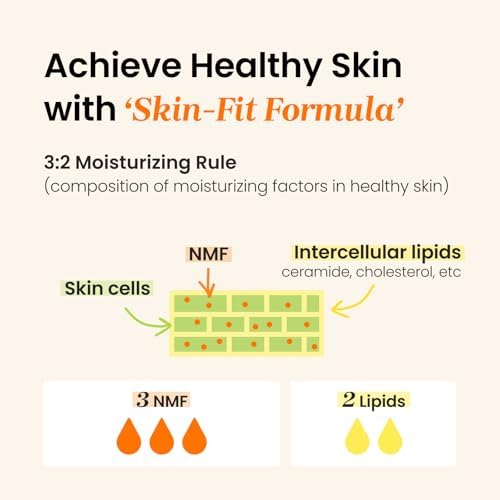 CNP Honey Ceramide Moisturizer with Propolis Extract & Hyaluronic Acid, Propolis Ampule Oil-in-Cream with 5 Oil Blend, Anti Aging Face Cream, for Firm, Radiant Skin, Korean Skin Care (1.76 fl. oz)
