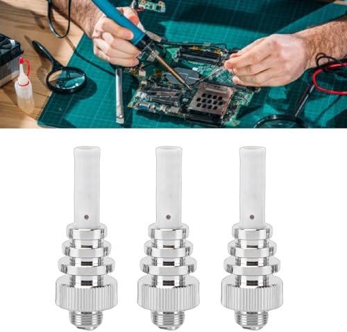 ANGGREK Ceramic Heating Coil, 3 Pack Replacement for Pen Pro Plus and Seahorse X III 3.0 Soldering Iron, with Rapid Heating Technology, for 510 Thread Devices