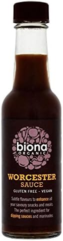 Biona Organic Worcester Sauce (140ml) - Pack of 6