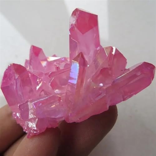 Rainbow Halo Crystal Quartz Cluster Home Furnishings Room Decoration Stone Gifts Home Decor(150-200g)