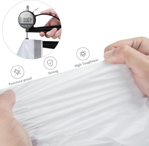 18 Gallon 200 Count Heavy Duty Compactor Trash Bags 1.2 Mil THICK Reinforced Drawstring Garbage Liners Fit 13-18 Gallon Compatible with Kitchenaid, Whirpool, GE 15 Inch Compactors GRAND SAVE!