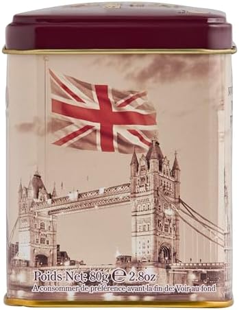 Vintage London Tea Tin with 40 English Breakfast Teabags