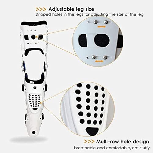 Knee Support Knee Ankle Foot Orthosis Brackets Knee Ankle Foot Orthosis Brace Fixed Stiff Thigh Knee Joint Ankle Foot Support and Ankle Fixator, Hip Knee Ankle Foot Orthosis Braces