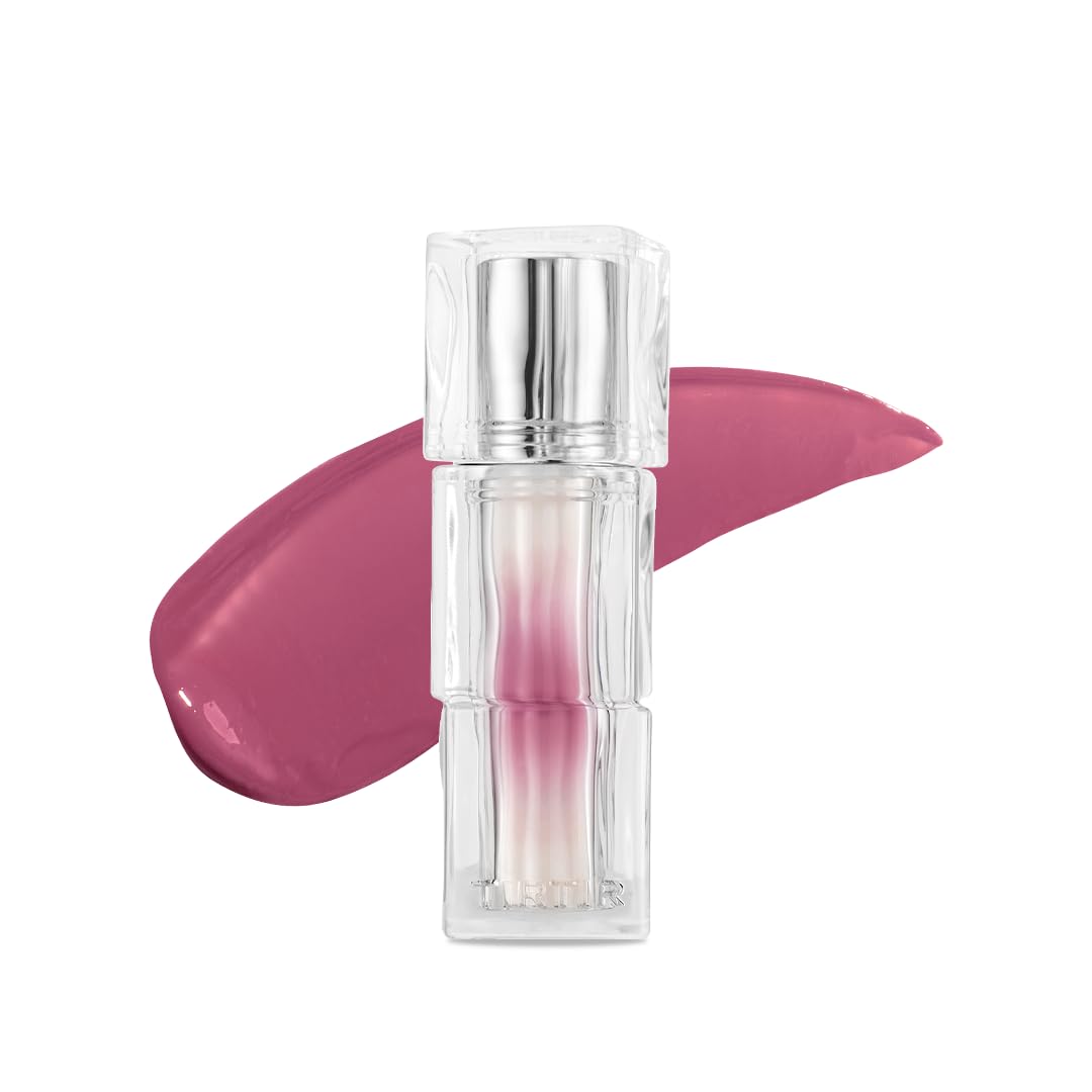 TIRTIR [*Mini Size Waterism Tinted Lip Gloss #30 Mauve Blush, 0.06 Fl Oz â Kiss Ready Lipgloss, 12H Long Lasting Non Sticky Natural Tinted Glow Korean Multiuse Cheek and Lip Tint for Women gift