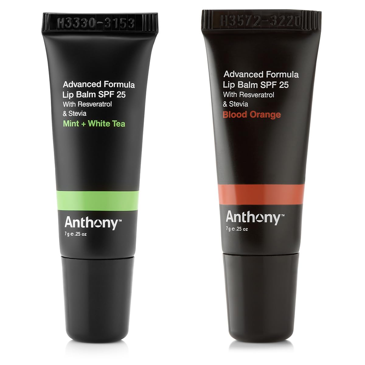 Anthony 25 SPF Lip Balm with Sunscreen for Lips â Contains Green Tea Extract, Shea Butter & Vitamin E â Moisturizing Repair Care Treatment for Chapped & Dry Lips 2-Pack