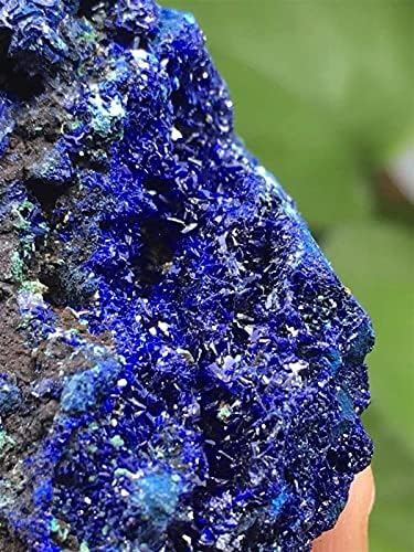 Natural Azurite Malachite Crystal Mineral Specimen Reiki Stone Gemstone Collection Home Decoration(200g)