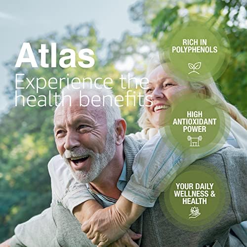 Atlas Organic Cold Pressed Moroccan Extra Virgin Olive Oil, Polyphenol Rich | EVOO From Morocco, Newly Harvested Unprocessed from One Single Family Farm | Trusted by Award-Winning Chefs | 500 mL