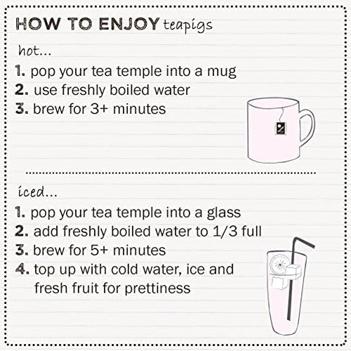 Teapigs Liquorice and Peppermint Loose Tea Made With Whole Tea Leaves, Natural Ingredients, Non-GMO, Caffeine-Free – 1 Pack of 250g Loose Tea